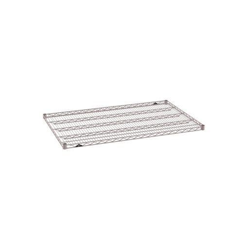 Metro 3048NK4 48" W x 30" D Gray Epoxy Coated Wire Super Erecta Shelf