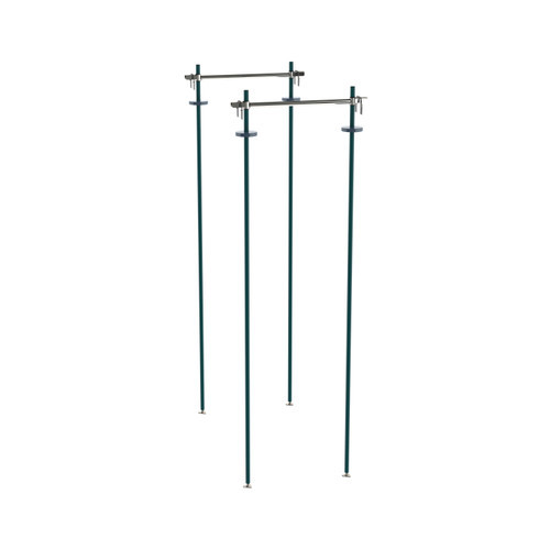 Metro TTA24K3 24" W Epoxy-Coated Super Erecta and Super Adjustable Top-Track Stationary Intermediate Unit Kit