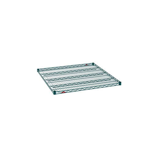 Metro 3636NK3 36" W x 36" D Green Epoxy Coated Wire Super Erecta Super Wide Shelf