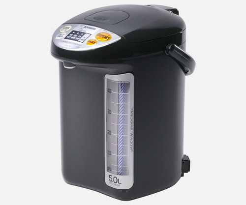 Zojirushi CD-LTC50 5 L. Black Panorama Window Water Boiler & Warmer - 800 Watts