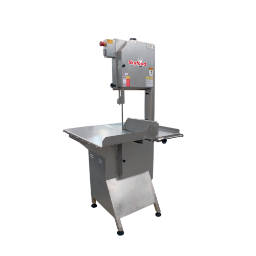 Skyfood SI-282HDE-1 112" Blade Stainless Steel Heavy Duty Floor Model Meat & Bone Saw - 230 Volts 1-Ph
