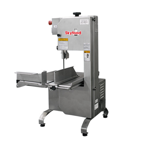 Skyfood MSKLE 74" Blade Stainless Steel Base Tabletop Meat or Bone Saw - 110 Volts 1-Ph