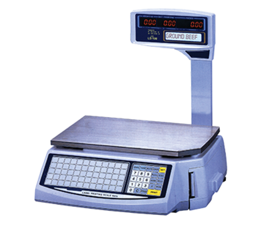 Skyfood LS-100-N Elevated LCD Pole Display Easy Weigh Networking and Price Computing Printing Scale