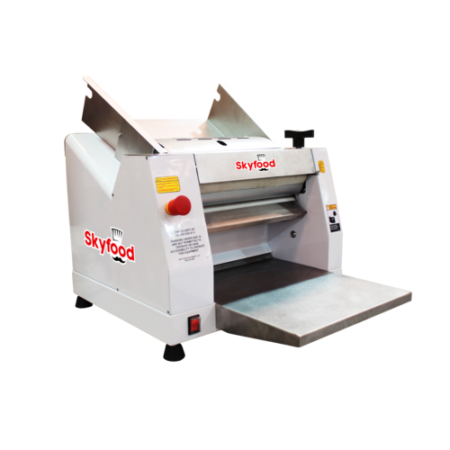 Skyfood CLM-400 15 Lbs. Dough Capacity Table Top Single Pass Dough Roller and Sheeter - 110 Volts