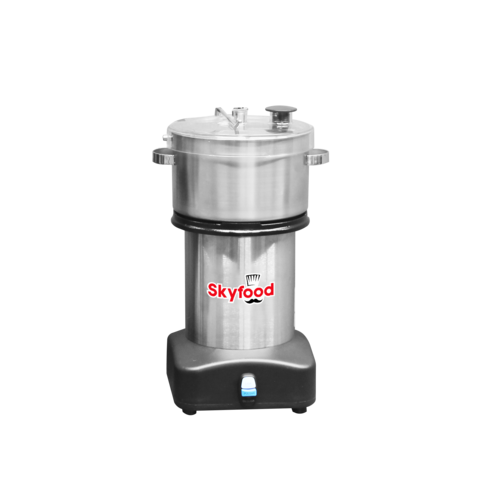 Skyfood CR-4 4 Qt. Stainless Steel Countertop Vertical Cutter - 110 Volts