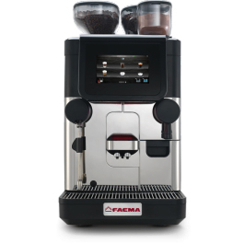 Espresso Soci X30 CS10 Silver Super Automatic 1 Group Faema X30 MILKPS Espresso Cappuccino Machine - 208-240 Volts