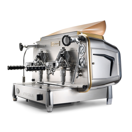 Espresso Soci E61 LEGEND S/2 11 L. Stainless Steel Semi-Automatic 2-Group Faema E61 Legend S/1 Espresso Cappuccino Machine - 208-240 Volts