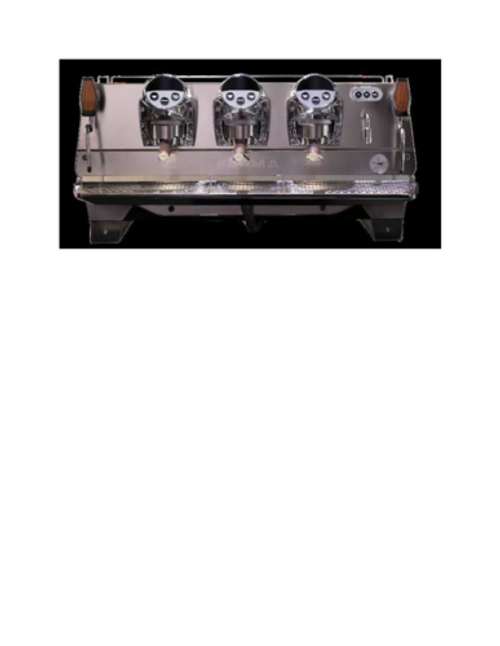 Espresso Soci PRESIDENT GTI A/3 BL AT 3 Group Automatic Faema President Espresso Machine - 208-240 Volts