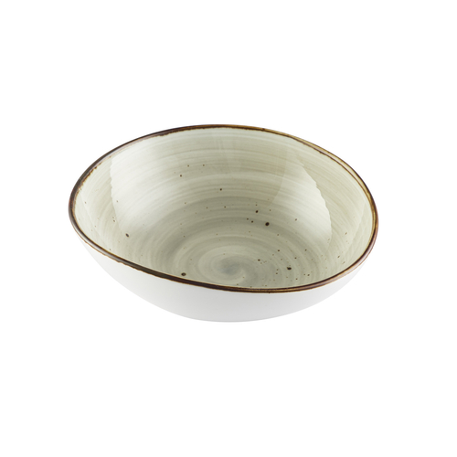 CAC China TUS-B6-BGE 13 Oz. Desert Beige Porcelain Round Tucson Soup or Salad Bowl (3 Dozen Per Case)