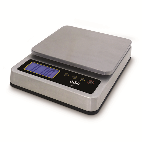 CDN SD2210X 22 Lbs. Stainless Steel Submersible Digital Scale - 100-240 Volts