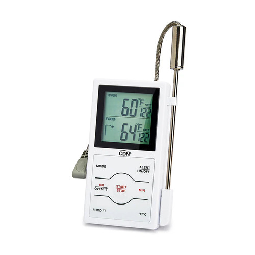 CDN DSP1-W Dual-Sensing Probe Thermometer Timer