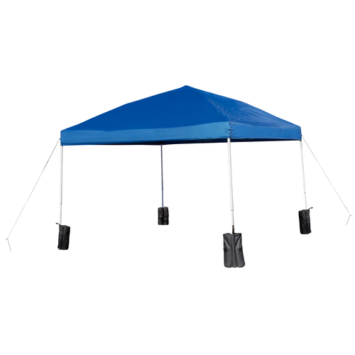 Flash Furniture JJ-GZ1010PKG-BL-GG 106" H Blue Pop-Up Canopy Tent