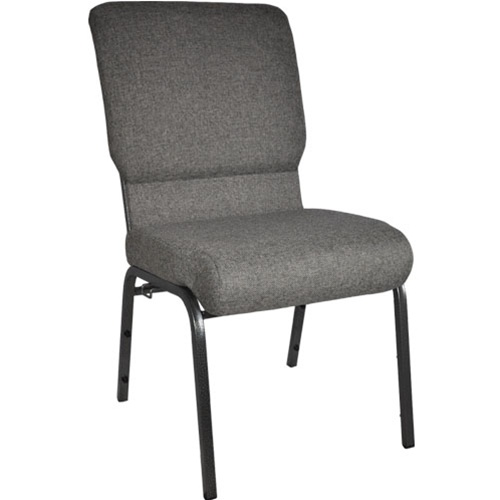 Flash Furniture PCHT185-111 Charcoal Gray Steel Frame Stacking Advantage Chair