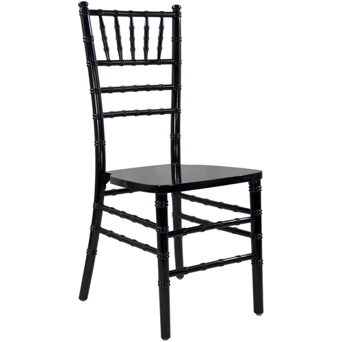 Flash Furniture WDCHI-B Black Wood Advantage Chiavari Chair