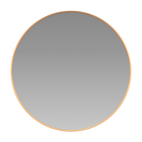 Flash Furniture RH-M003-RD50BB-GD-GG 20" Dia. Round Gold Metal Frame Wall Mirror