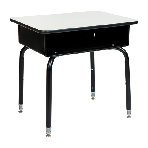 Flash Furniture FD-DESK-GY-GG 24" W Gray Laminate with Black Frame Student Desk