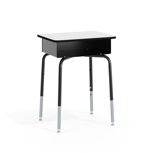 Flash Furniture FD-DESK-GY-GG 24" W Gray Laminate with Black Frame Student Desk