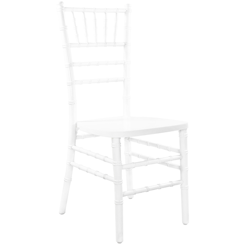 Flash Furniture WDCHI-W White Wood Advantage Chiavari Chair