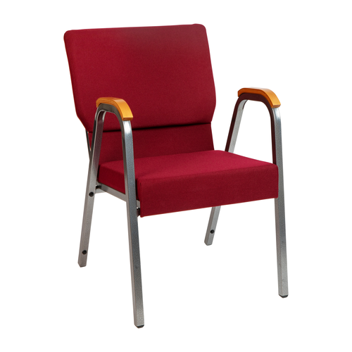 Flash Furniture XU-DG-60156-BUR-GG 21" W Burgundy Fabric Upholstery Hercules Series Arm Chair