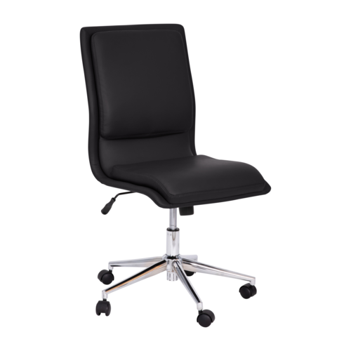 Flash Furniture GO-21111-BK-GG 300 Lbs. Black Adjustable Height Madigan Office Chair