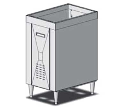 Multiplex 16-1337 18.2" W x 36.1" D x 26.4" D Stainless Steel Stand