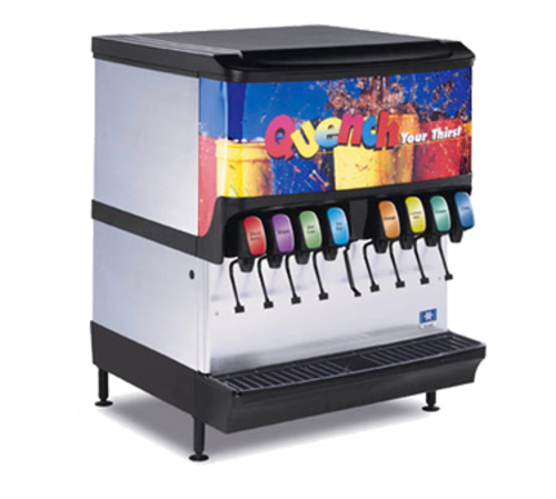 Multiplex 2705485 200 Lbs. Stainless Steel & Plastic Countertop SV-200 Ice & Beverage Dispenser - 120 Volts