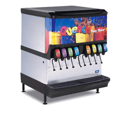Multiplex 2705021 200 Lbs. Stainless Steel & Plastic Countertop SV-200 Ice & Beverage Dispenser - 120 Volts