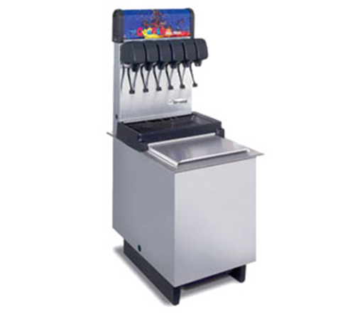 Multiplex 2705936 60 Lbs. Stainless Steel Drop In DI1522 Beverage Dispenser - 120 Volts