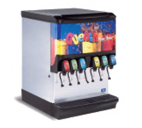 Multiplex 2706071 150 Lbs. Stainless Steel Countertop SV-150 Ice & Beverage Dispenser - 120 Volts