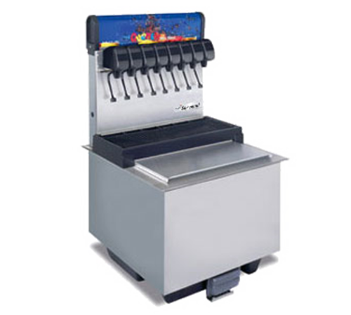 Multiplex 2706132 80 Lbs. Stainless Steel Drop In DI2323 Beverage Dispenser - 120 Volts