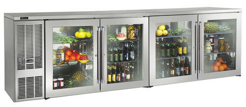 Perlick BBS108-SG-L-STK 108" Back Bar Refrigerator