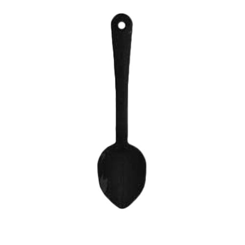 Thunder Group PLSS211BK 13" L Black Polycarbonate Solid Serving Spoon