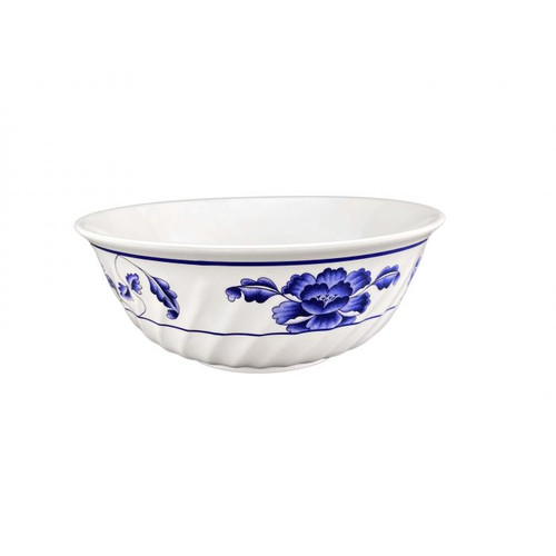 Thunder Group 5309TB 72 Oz. Melamine Lotus Swirl Bowl
