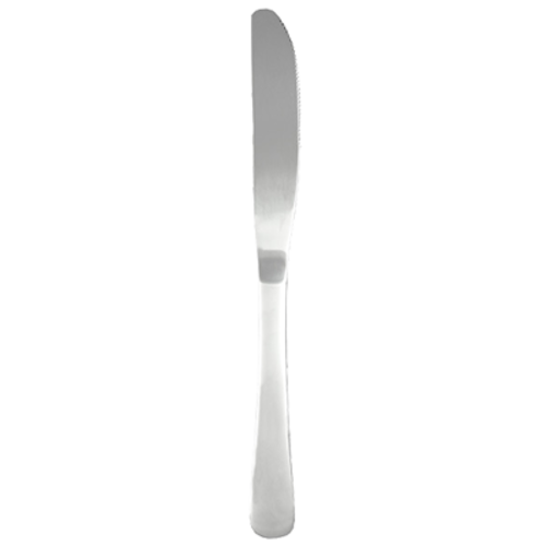 Thunder Group SLTE109 18/0 Stainless Steel Solid Dinner Knife