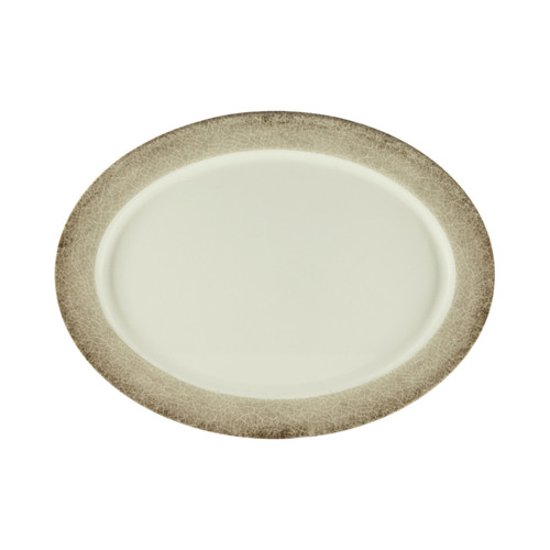 Thunder Group SD2118J 18" x 13.5" Oval Jazz Melamine Platter