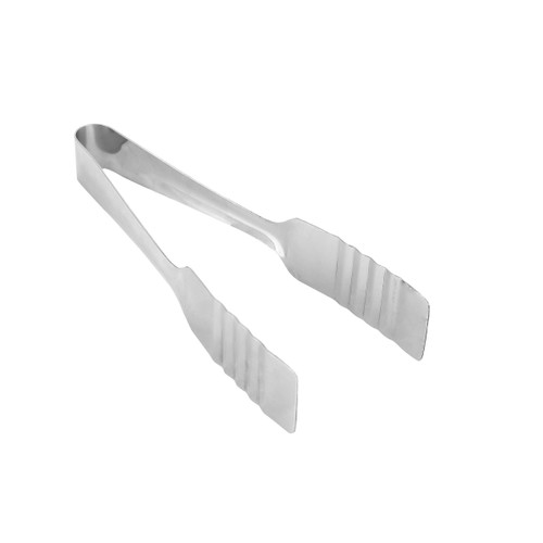 Thunder Group SLTG607 7.5" L Stainless Steel Pastry Tongs