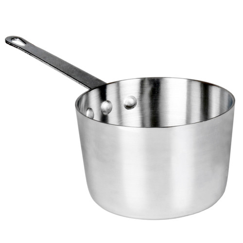 Thunder Group ALSKSS001 1.5 Qt. Aluminum Mirror Finish Flat Bottom Sauce Pan