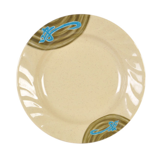 Thunder Group 1207J 7" Dia. Melamine Wei Round Plate