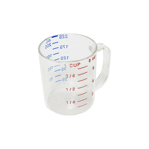 Thunder Group PLMC008CL 8 Oz. Polycarbonate Measuring Cup