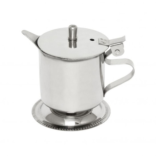 Thunder Group SLFCR005 5 Oz. Flip Lid Stainless Steel Creamer