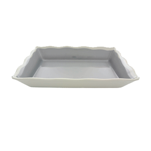 Thunder Group SD3314H 96 Oz. Graham Round Melamine Bowl and Tray