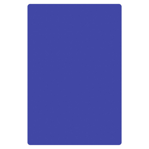 Thunder Group PLCB201505BU 20" W x 15" D x 0.5" H Blue Polyethylene Non-Absorbent Cutting Board