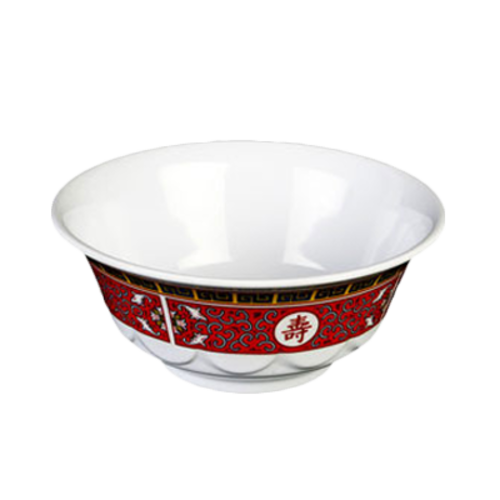 Thunder Group 5285TR 53 Oz. Melamine Longevity Scalloped Bowl