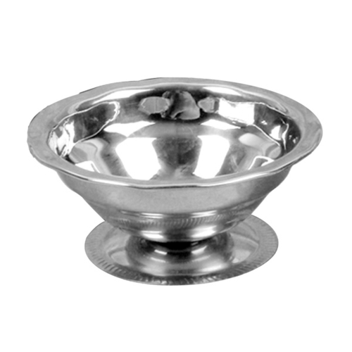 Thunder Group SLSSD003 3.5 Oz. Stainless Steel Footed Base Sherbet Dish