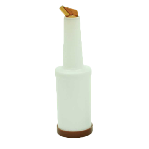 Thunder Group PLSNP01B 1 Qt. Brown Plastic Storer and Pour