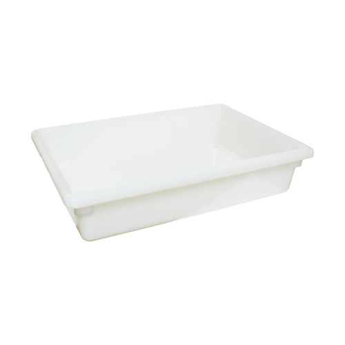 Thunder Group PLFB182606PP 8.75 Gal. White Polypropylene Food Storage Box