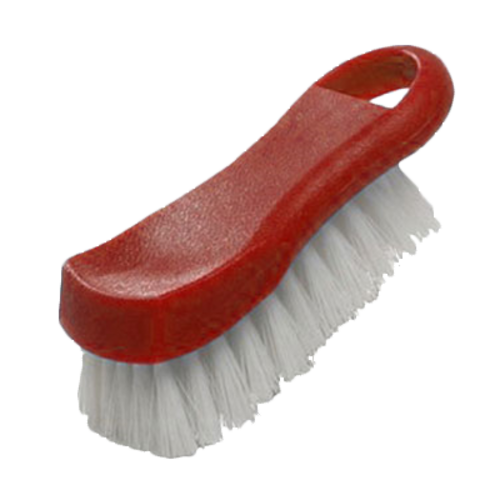 Thunder Group PLCBB02RD 6" W x 2.5" D Red Plastic Cutting Board Brush