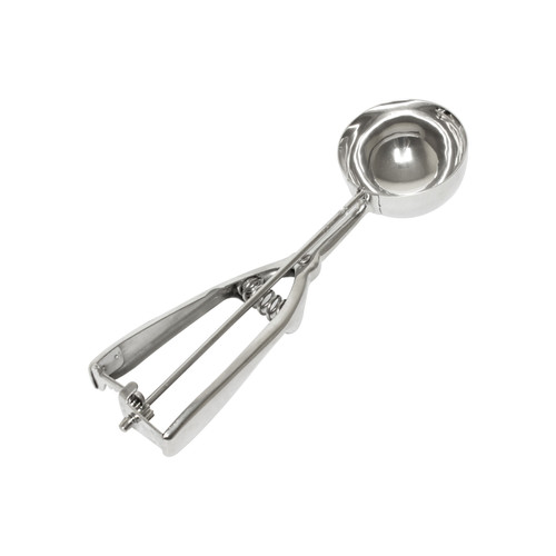 Thunder Group SLDA012 3.25 Oz. Stainless Steel Ambidextrous Twin Grip Handle Disher
