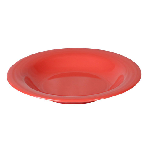Thunder Group CR5809RD 13 Oz. Orange Melamine Salad Bowl