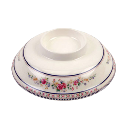 Thunder Group 3201CAR 5.25" W Melamine Rose Round Noodle Bowl Lid